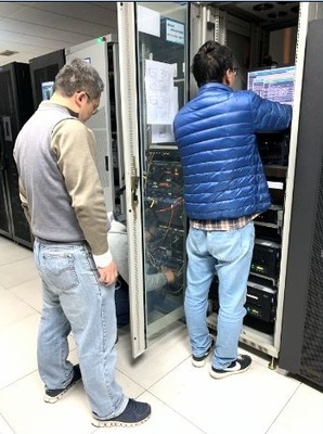 信息室完成气象数据库服务器主机上线切换维护，保障信息系统稳定运行